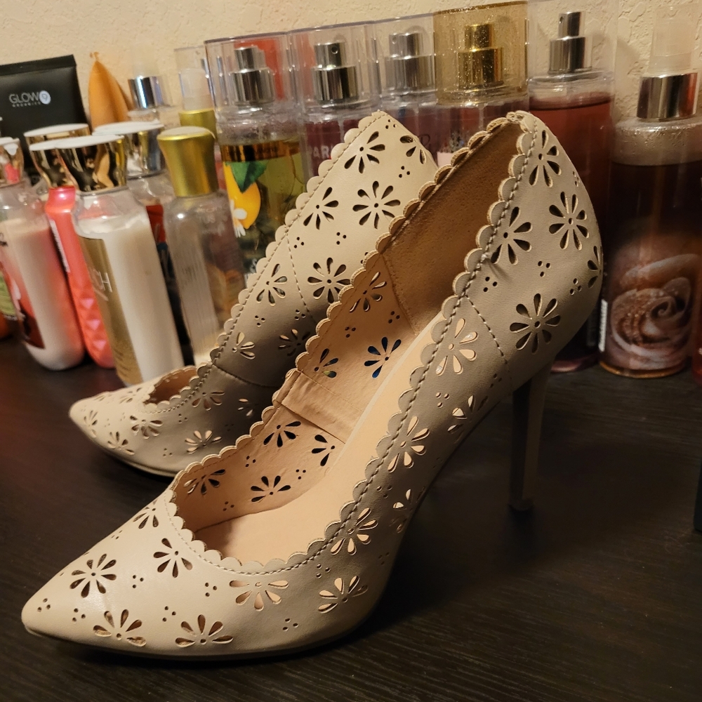 Nude heels